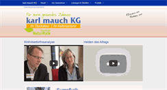 Desktop Screenshot of karl-mauch.de